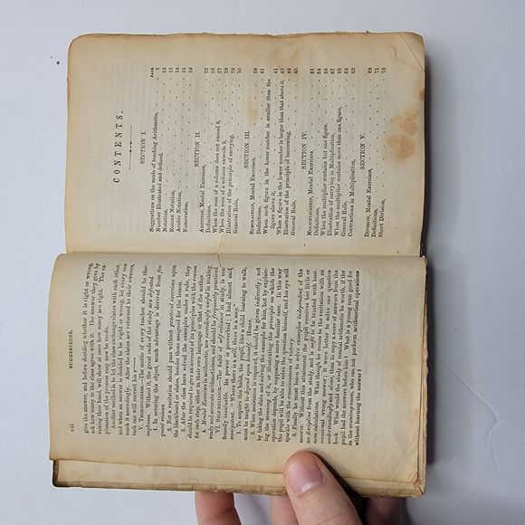 Thomson’s Practical Arithmetic, by James B. Thomson, 1853 - Picture 12 of 12